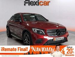 Rojo Usado 2017 Mercedes GLC350 Coupe | 35.990 € (Precio justo)
