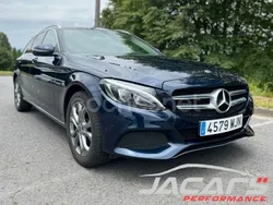 Azul Usado 2017 Mercedes C200 Berlina | 18.990 € (Super precio)