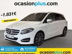 Blanco Usado 2017 Mercedes B200 Monovolumen | 20.150 € (Precio justo)