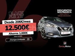Gris / plata Usado 2021 Nissan Micra Acenta Berlina | 12.500 € (Precio justo)
