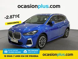 Azul Usado 2022 BMW 218 Active Tourer Monovolumen | 31.590 € (Caro)