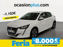 Blanco Usado 2020 Peugeot 208 Allure Utilitario | 12.490 € (Precio justo)