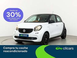 Blanco Usado 2017 Smart ForFour Passion Utilitario | 9990 € (Precio justo)