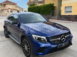 Azul Usado 2018 Mercedes GLC220 Coupe | 33.990 € (Precio justo)