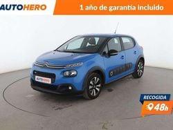 Azul Usado 2018 Citroën C3 Feel Utilitario | 7699 € (Buen precio)