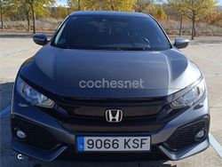 Gris / plata Usado 2018 Honda Civic Elegance Berlina | 18.500 € (Precio justo)