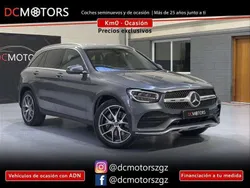 Gris Usado 2021 Mercedes GLC220 SUV | 39.500 € (Buen precio)