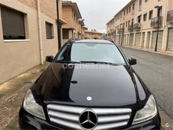 Negro Usado 2012 Mercedes C200 Avantgarde Familiar | 3450 €