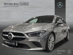 Gris / plata Usado 2021 Mercedes CLA200 Shooting Brake Familiar | 31.900 € (Un poco caro)