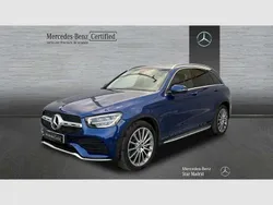Azul Usado 2021 Mercedes GLC220 SUV | 35.990 € (Precio justo)