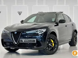 Negro Usado 2018 Alfa Romeo Stelvio Quadrifoglio SUV | 44.900 € (Precio justo)