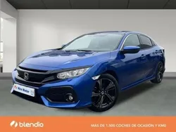 Azul Usado 2017 Honda Civic Elegance Utilitario | 14.900 € (Buen precio)