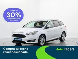 Blanco Usado 2015 Ford Focus Trend Familiar | 7690 € (Precio justo)