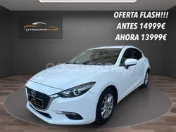 Blanco Usado 2018 Mazda 3 Berlina | 13.999 € (Precio justo)