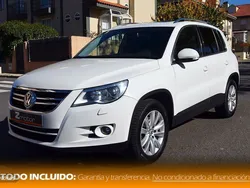 Blanco Usado 2010 VW Tiguan Sport SUV | 7990 € (Precio justo)