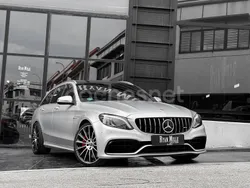 Gris / plata Usado 2019 Mercedes C63S AMG Familiar | 69.900 € (Caro)