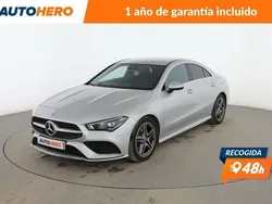 Gris Usado 2023 Mercedes CLA200 AMG line Berlina | 34.399 € (Super precio)