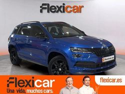 Azul Usado 2021 Skoda Karoq SportLine SUV | 23.990 € (Precio justo)