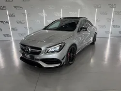 Gris / plata Usado 2017 Mercedes CLA45 AMG AMG Berlina | 39.900 € (Un poco caro)