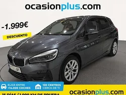Gris Usado 2021 BMW 225 Active Tourer iPerformance Monovolumen | 18.628 € (Precio justo)
