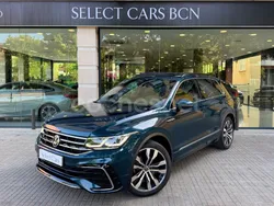 Azul Usado 2021 VW Tiguan R-line SUV | 31.900 € (Un poco caro)