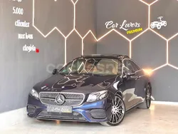 Azul Usado 2018 Mercedes E220 Coupe | 28.000 € (Precio justo)