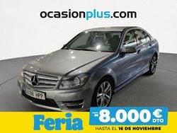 Gris plata Usado 2013 Mercedes C180 Avantgarde Berlina | 14.300 € (Precio justo)