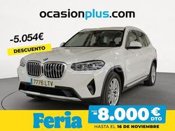 Blanco Usado 2021 BMW X3 xLine SUV | 36.490 € (Un poco caro)