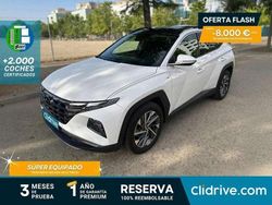 Blanco Usado 2022 Hyundai Tucson SUV | 24.990 € (Precio justo)
