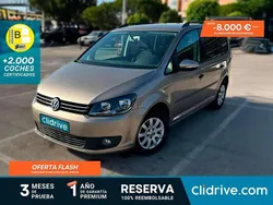 Gris Usado 2015 VW Touran Advance Monovolumen | 14.690 € (Buen precio)