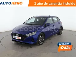 Azul Usado 2021 Hyundai i20 Berlina | 14.699 € (Precio justo)