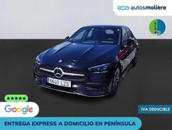 Negro Usado 2022 Mercedes C200 Berlina | 35.800 € (Buen precio)