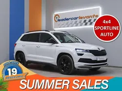 Blanco Usado 2021 Skoda Karoq SportLine SUV | 23.900 € (Precio justo)