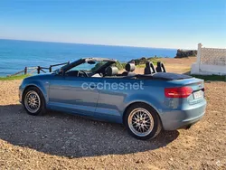 Azul Usado 2008 Audi A3 Cabriolet Ambition Descapotable | 10.900 € (Precio justo)
