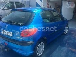 Azul Usado 2006 Peugeot 206 Berlina | 3500 € (Precio justo)