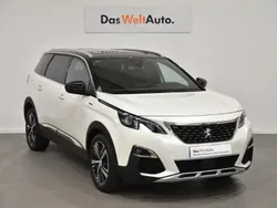 Blanco Usado 2019 Peugeot 5008 GT-line Monovolumen | 21.990 € (Precio justo)