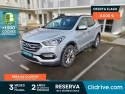 Blanco Usado 2016 Hyundai Santa Fe SUV | 18.690 € (Precio justo)