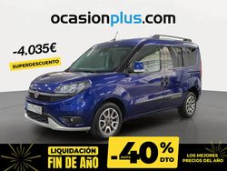 Azul Usado 2019 Fiat Doblò Trekking Monovolumen | 15.900 € (Un poco caro)