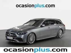 Gris Usado 2023 Mercedes C220 AMG Familiar | 39.900 € (Precio justo)