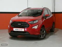 Rojo Usado 2021 Ford Ecosport ST-Line SUV | 14.950 € (Precio justo)