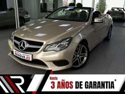 Beige Usado 2015 Mercedes E200 Descapotable | 24.500 €