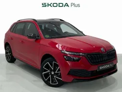 Rojo Usado 2021 Skoda Kamiq Monte Carlo SUV | 23.700 € (Precio justo)