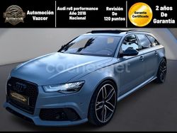 Gris / plata Usado 2016 Audi RS6 Advanced Familiar | 52.000 € (Precio justo)