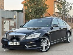 Azul Usado 2011 Mercedes S400 Berlina | 17.500 €