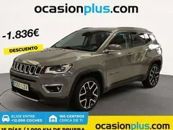 Gris Usado 2021 Jeep Compass Limited SUV | 17.864 € (Precio justo)