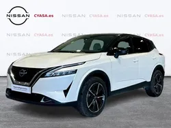 Lunar white + midnight black metalizado Usado 2024 Nissan Qashqai Tekna SUV | 32.750 € (Precio justo)