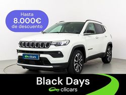 Blanco Usado 2021 Jeep Compass Limited SUV | 19.690 € (Precio justo)