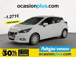 Blanco Usado 2023 Nissan Micra Acenta Utilitario | 13.990 € (Precio justo)