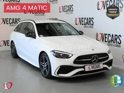 Blanco Usado 2022 Mercedes C220 Familiar | 37.400 € (Precio justo)