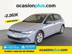 Gris Usado 2021 VW Golf VIII Life Berlina | 19.400 € (Precio justo)